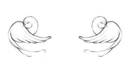 blanches hirondelles