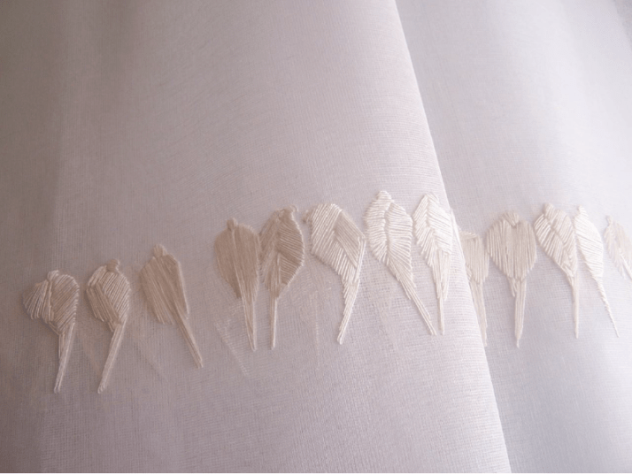 broderie hirondelles